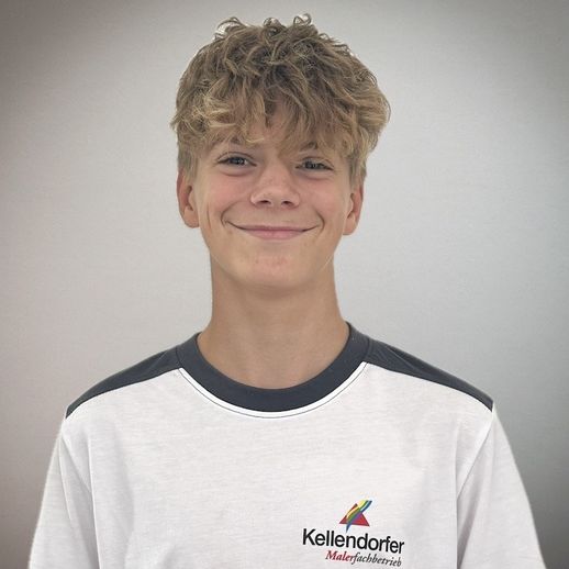 Niclas Silberhorn, Auszubildender, Malerbetrieb Kellendorfer in Freystadt im Landkreis Neumarkt